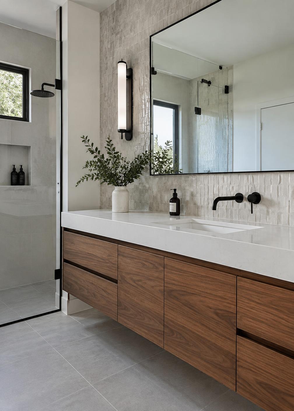 Floating Vanity — Quartz