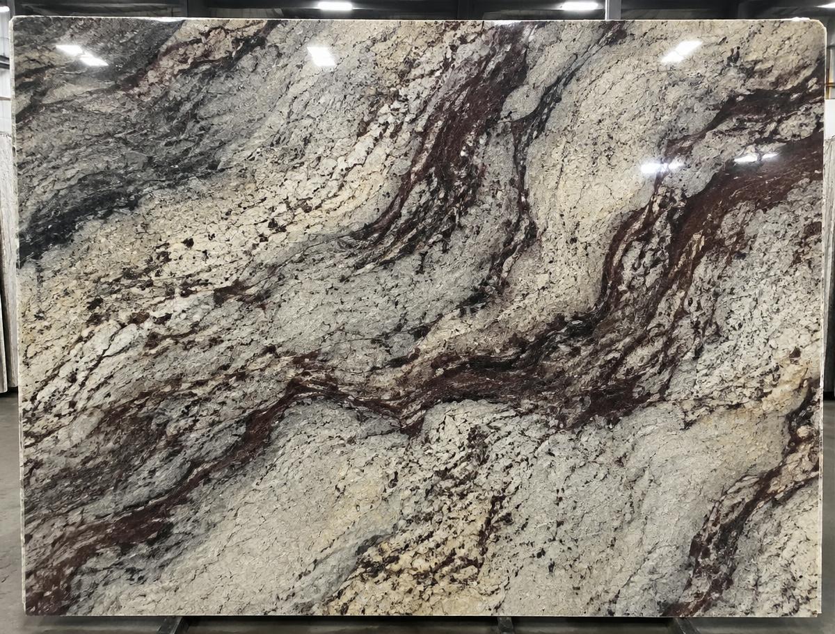 Granite slab surface texture